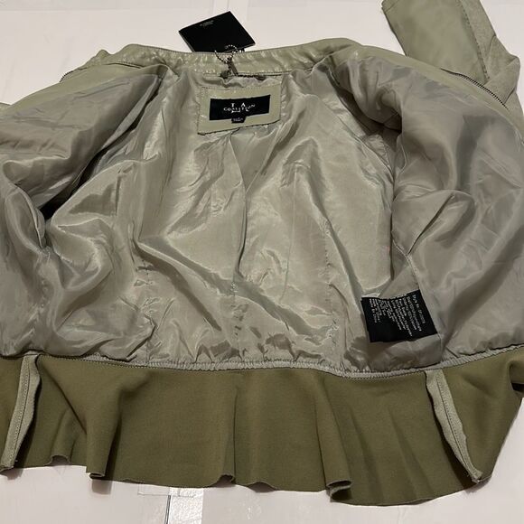 NEW LA coalition women’s faux leather jacket size S - Picture 7 of 9